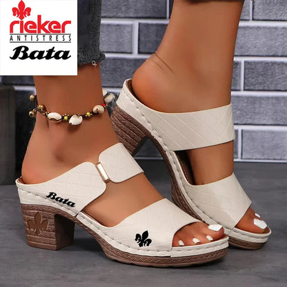Sandales à Talon Confort Premium pour Femme