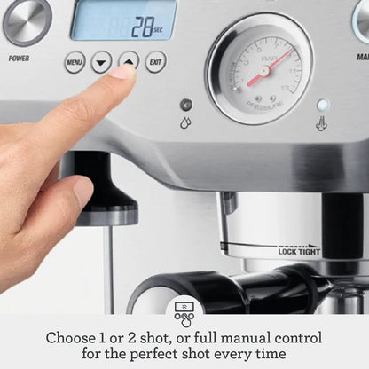 EliteBrew Dual Boiler Coffee Maker – Professional Edition