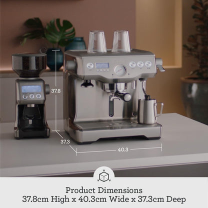 EliteBrew Dual Boiler Coffee Maker – Professional Edition