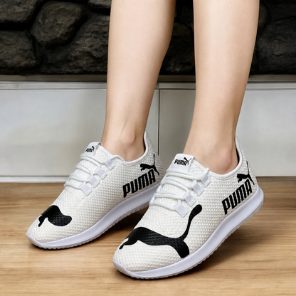 PM - Baskets légères en mesh pour femme