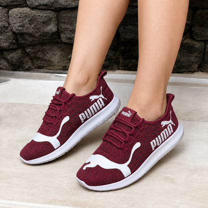 PM - Baskets légères en mesh pour femme