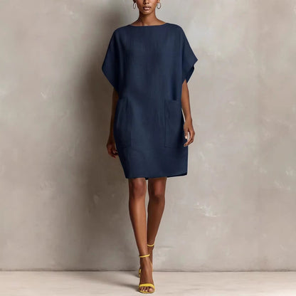 Robe Danika Décontractée En Lin