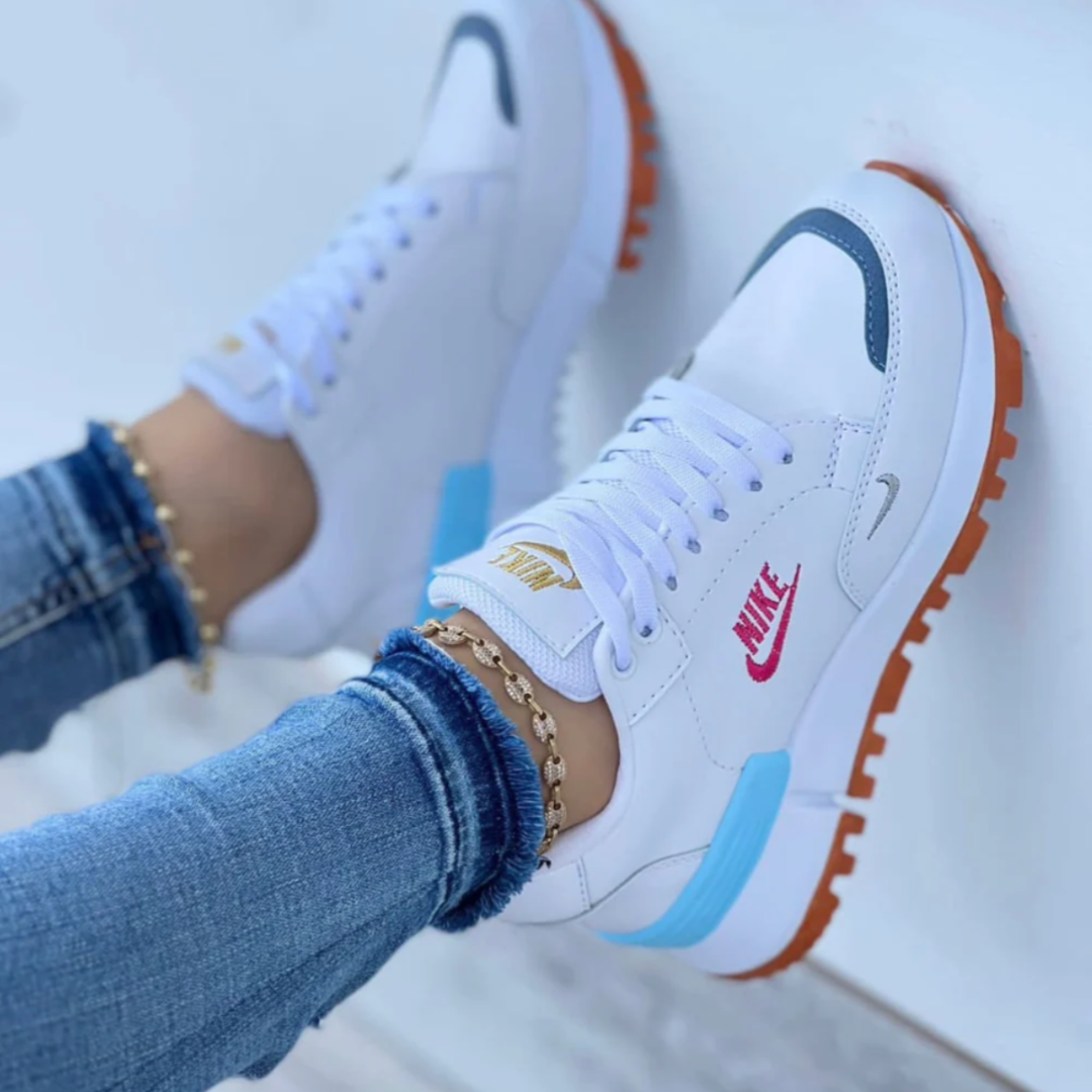 Emilia - Baskets confortables à lacets avec bout rond | 1 acheté + 1 offert