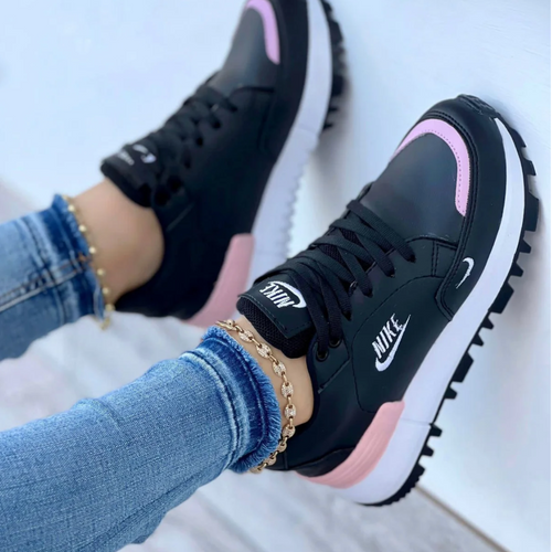 Emilia - Baskets confortables à lacets avec bout rond | 1 acheté + 1 offert