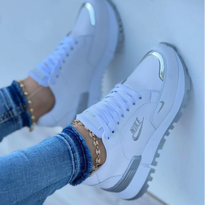 Emilia - Baskets confortables à lacets avec bout rond | 1 acheté + 1 offert
