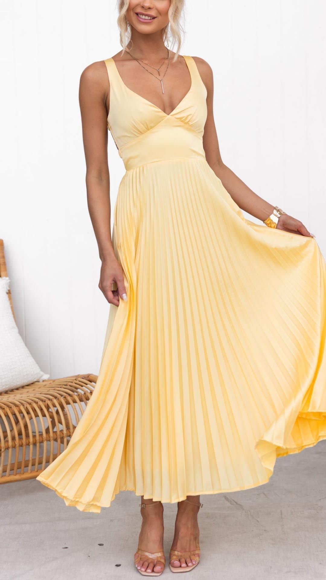 Robe Lana Élégante Au Dapé Souple